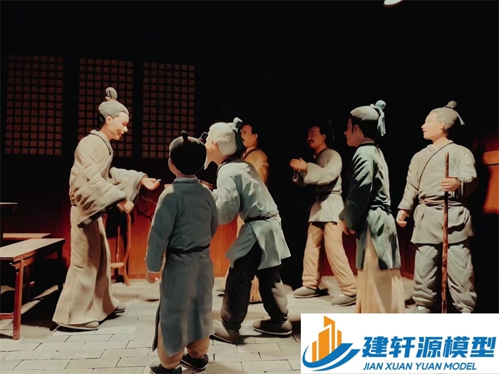 大田喻侃压粮饷军场景